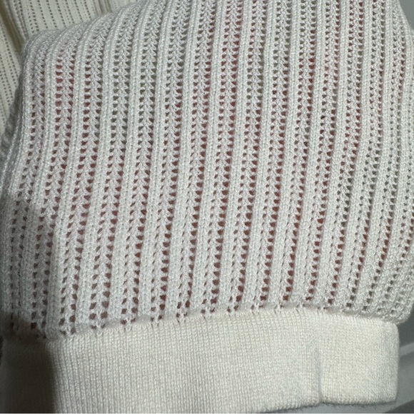 Bundle of 2 Banana Republic Ivory & Black  Knit Short Sleeve Cardigans. Size XS - Picture 7 of 11